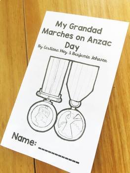 Download My Grandad Marches On Anzac Day 1 Page Trifold To Accompany The Story