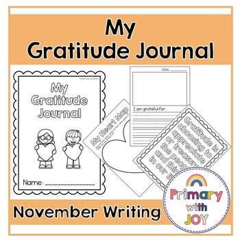 October Gratitude Journal for Kids by Alissa Manning-Telisak