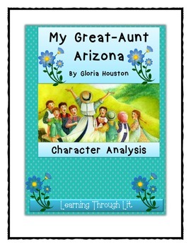 Preview of My Great-Aunt Arizona - Character Analysis (Answer Key Included)