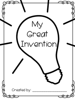My Great Invention by The Tie-Dyed Teacher | Teachers Pay Teachers