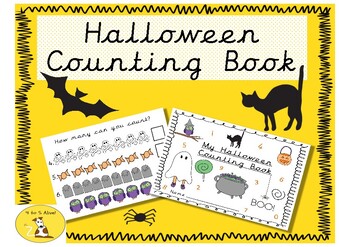 Preview of My Halloween Counting Book