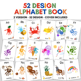 My Handprint Alphabet Book, Alphabet Handprint Art,  Baby 