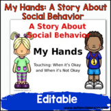 My Hands: A Social Story About Social Behavior (Autism & S
