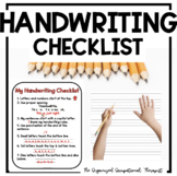 My Handwriting Checklist