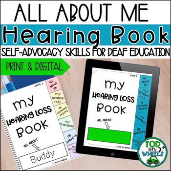 Preview of My Hearing Loss Book: Print & Digital