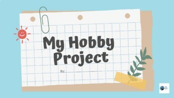 Preview of My Hobby Project Template & Example (PPTX & PDF)