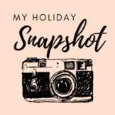 My Holiday Snapshot *BACK TO SCHOOL*