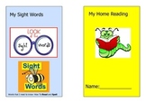 My Home Reading and Sight Word Cover