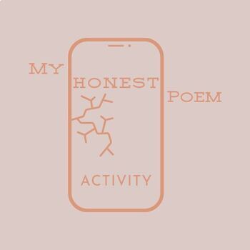 Preview of My Honest Poem Reading Questions, Poem Link, and Template