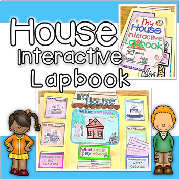 Preview of My House ELA Interactive Lapbook