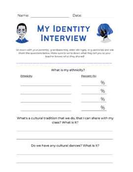 Preview of My Identity Interview