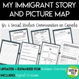 Distance Learning: My Immigrant Story and Picture Map (Com