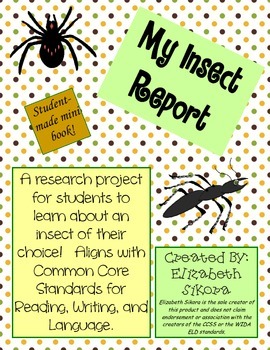 Preview of My Insect Report