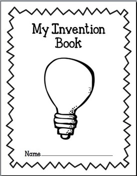 My Invention Book- A Write and Draw Activity Book by Easy Peasy Lemon ...
