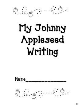 Preview of My Johnny Appleseed Activity Pack