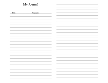 Preview of My Journal