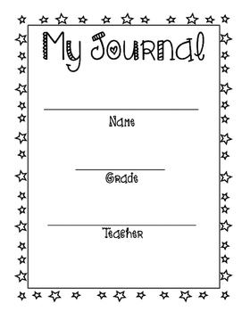 My Journal Pages by Miss Grace's Classroom | TPT