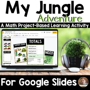 Preview of My Jungle Adventure: A Project-Based Math Activity for Google Classroom
