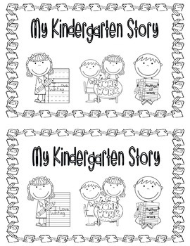 Preview of My Kindergarten Story (Memory Book)