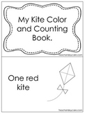 My Kite Color and Counting Early Emergent Reader. Pre-k, K