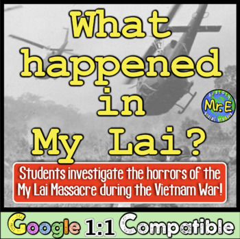 Preview of My Lai Massacre Vietnam Primary Source Investigation | What happened in My Lai?
