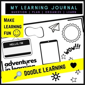 Preview of My Learning Journal [printable & digital]