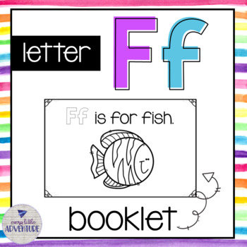 My Letter F Book By Every Little Adventure Teachers Pay Teachers