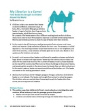 My Librarian is a Camel - Informational Text Test Prep