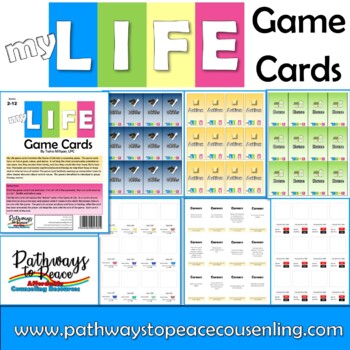 My Life Game Cards By Pathways To Peace Counseling Resources Tpt