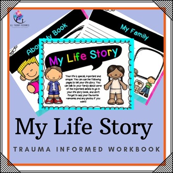 Preview of My Life Story - Counseling Intervention - Personal Narrative - Writing