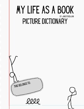 Preview of My Life as a Book - Picture Dictionary
