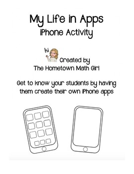 My Life in Apps - Student Introductions Activity by The ...