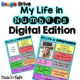 My Life in Numbers Digital Resource for Google Drive