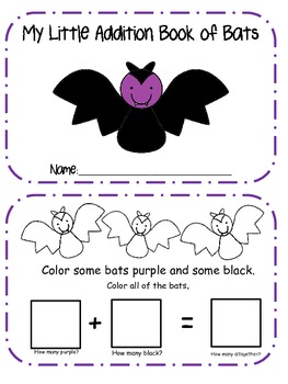 Preview of My Little Book of Bat Addition