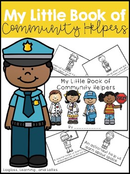 Preview of My Little Book of Community Helpers
