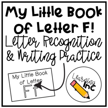 My Little Book Of Letter F Letter Recognition Writing Practice