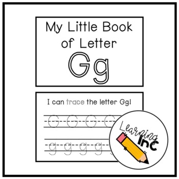 My Little Book of Letter G!: Letter Recognition & Writing Practice