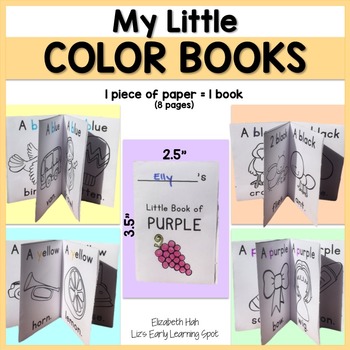 Preview of My Little Color Books: Emergent Color Readers