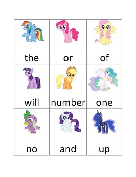 My Little Pony - Worksheet Digital