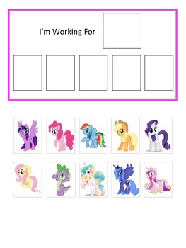 My Little Pony - Worksheet Digital