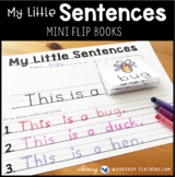 My Little Sentences Mini Flip Books - First Grade Reading 