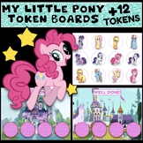 My Little pony Token Boards - 12 Tokens + 2 Templates  / V
