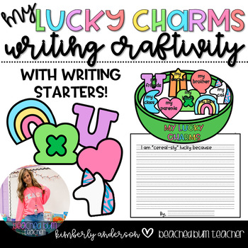 Preview of My Lucky Charms Craftivity: Craft and Writing Activity (St. Patrick's Day)