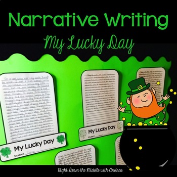 Preview of Narrative Writing {St. Patrick's Day}