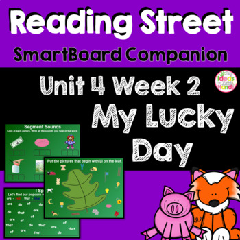 Preview of My Lucky Day SmartBoard Companion Kindergarten