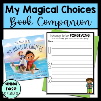 Preview of My Magical Choices Book Companion - Social Emotional Learning Activities