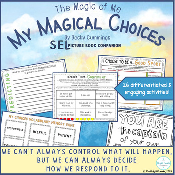 Preview of My Magical Choices- Elementary Social Emotional Learning Activities & Worksheets