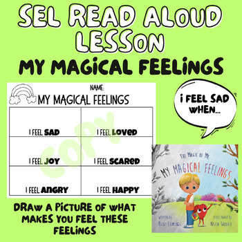 Preview of My Magical Feelings Read Aloud Activity (SEL)