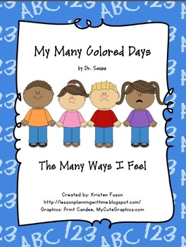 Preview of My Many Colored Days: The Many Ways I Feel
