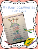 My Many Communities Flip Book